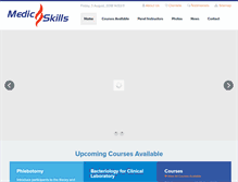Tablet Screenshot of medicskillssb.com